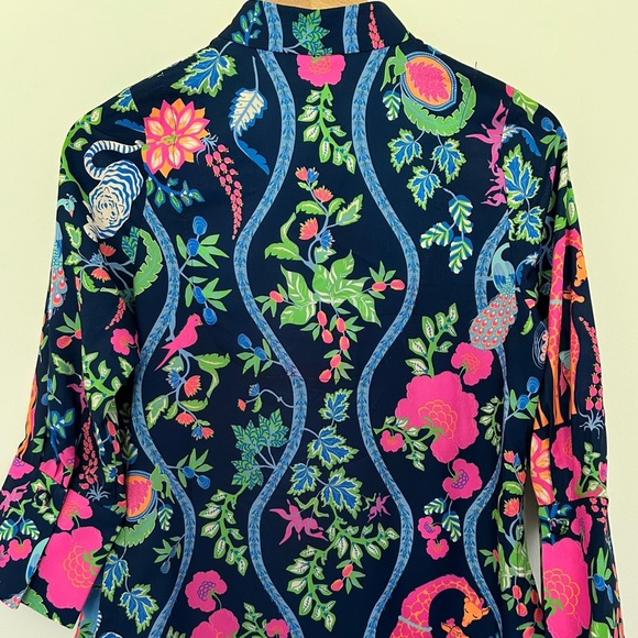 Gretchen Scott Designs Forget Me Knot Top-Jungle
Symphony - Picture 8 of 11